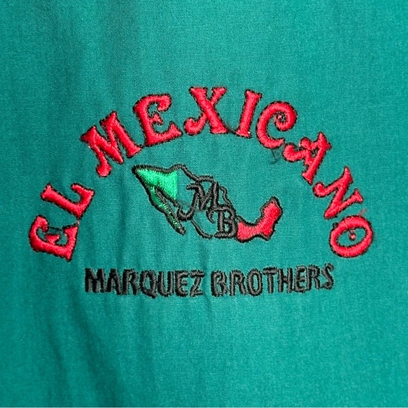 Vintage 90s Dunbrooke Voyager Jacket El Mexicano Marquez Brothers Embroidered - Picture 2 of 5